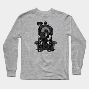 King of Eternia B&W Long Sleeve T-Shirt